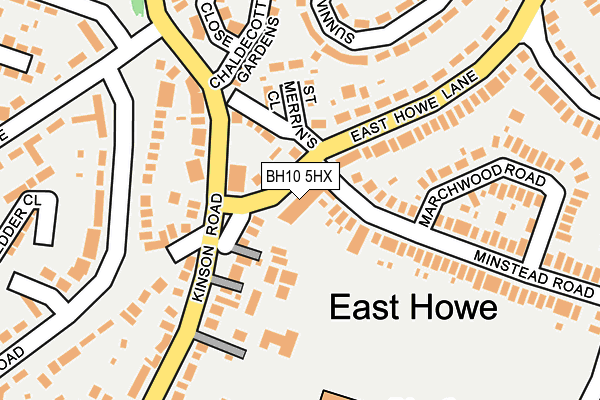 BH10 5HX map - OS OpenMap – Local (Ordnance Survey) BH10 5HX map - OS OpenMap – Local (Ordnance Survey)