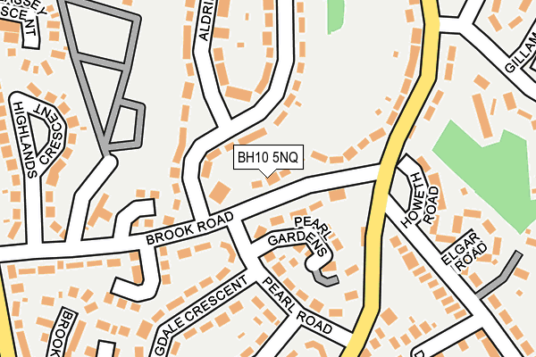 BH10 5NQ map - OS OpenMap – Local (Ordnance Survey) BH10 5NQ map - OS OpenMap – Local (Ordnance Survey)