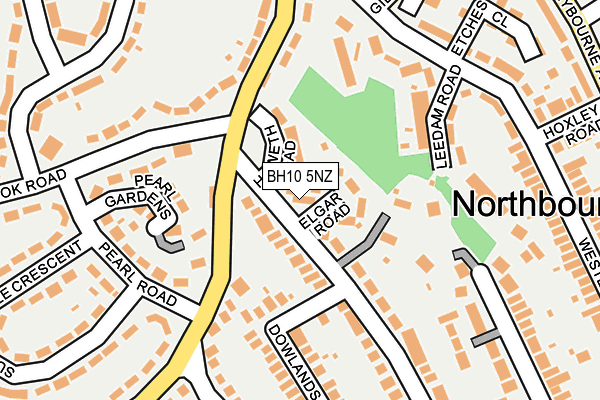 BH10 5NZ map - OS OpenMap – Local (Ordnance Survey) BH10 5NZ map - OS OpenMap – Local (Ordnance Survey)