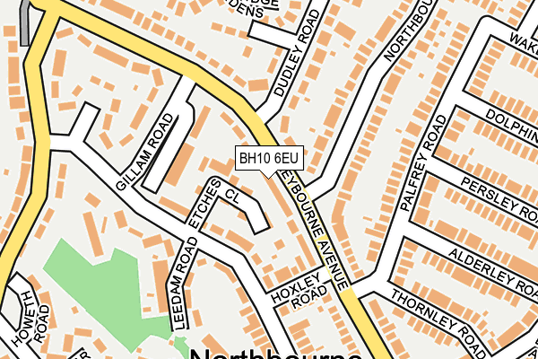 BH10 6EU map - OS OpenMap – Local (Ordnance Survey) BH10 6EU map - OS OpenMap – Local (Ordnance Survey)