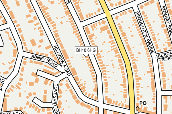 BH10 6HG map - OS OpenMap – Local (Ordnance Survey) BH10 6HG map - OS OpenMap – Local (Ordnance Survey)