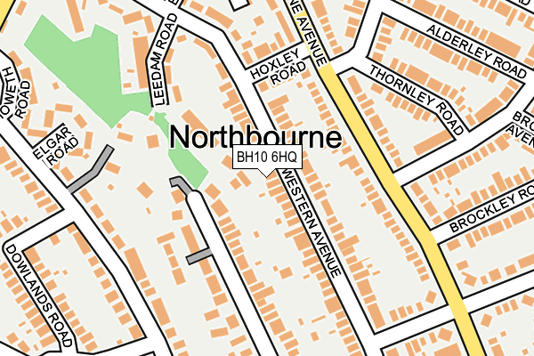 BH10 6HQ map - OS OpenMap – Local (Ordnance Survey) BH10 6HQ map - OS OpenMap – Local (Ordnance Survey)
