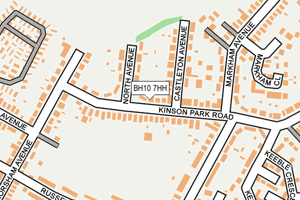 BH10 7HH map - OS OpenMap – Local (Ordnance Survey) BH10 7HH map - OS OpenMap – Local (Ordnance Survey)