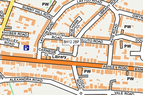 BH12 2BP map - OS OpenMap – Local (Ordnance Survey) BH12 2BP map - OS OpenMap – Local (Ordnance Survey)