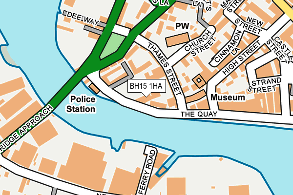BH15 1HA map - OS OpenMap – Local (Ordnance Survey) BH15 1HA map - OS OpenMap – Local (Ordnance Survey)