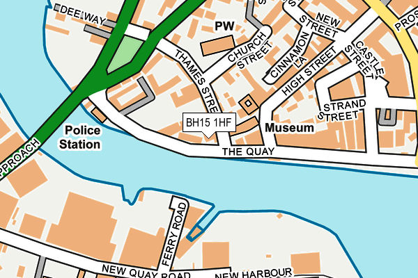 BH15 1HF map - OS OpenMap – Local (Ordnance Survey) BH15 1HF map - OS OpenMap – Local (Ordnance Survey)