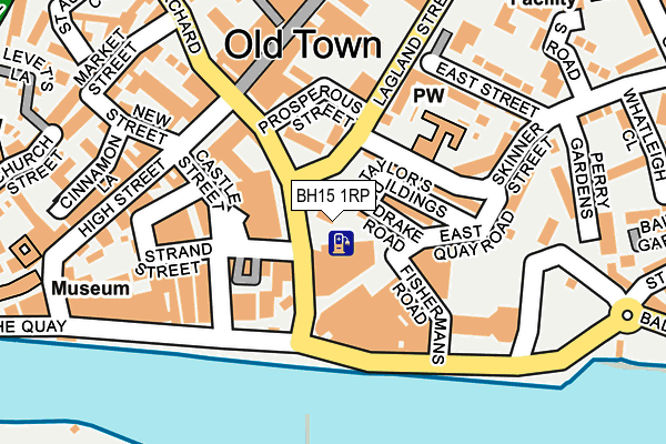 BH15 1RP map - OS OpenMap – Local (Ordnance Survey) BH15 1RP map - OS OpenMap – Local (Ordnance Survey)
