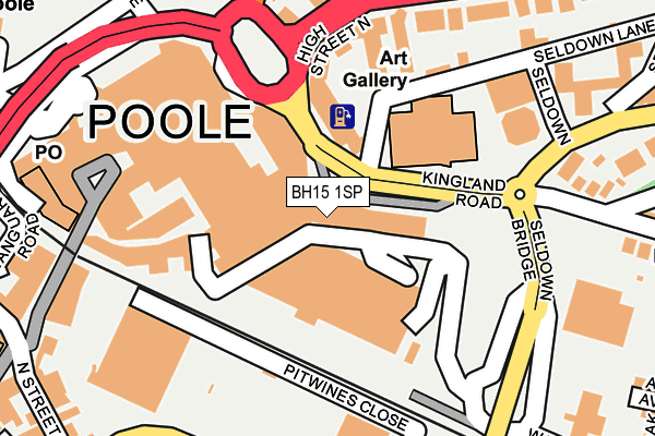 BH15 1SP map - OS OpenMap – Local (Ordnance Survey) BH15 1SP map - OS OpenMap – Local (Ordnance Survey)