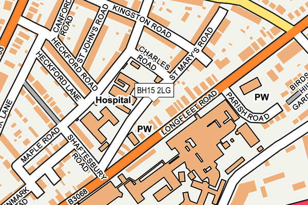 BH15 2LG map - OS OpenMap – Local (Ordnance Survey) BH15 2LG map - OS OpenMap – Local (Ordnance Survey)