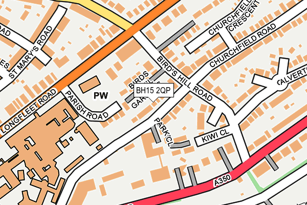 BH15 2QP map - OS OpenMap – Local (Ordnance Survey) BH15 2QP map - OS OpenMap – Local (Ordnance Survey)