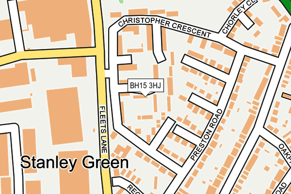 BH15 3HJ map - OS OpenMap – Local (Ordnance Survey) BH15 3HJ map - OS OpenMap – Local (Ordnance Survey)
