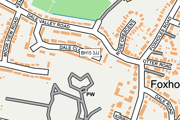 BH15 3JJ map - OS OpenMap – Local (Ordnance Survey) BH15 3JJ map - OS OpenMap – Local (Ordnance Survey)