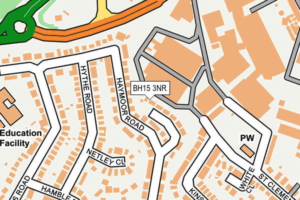BH15 3NR map - OS OpenMap – Local (Ordnance Survey) BH15 3NR map - OS OpenMap – Local (Ordnance Survey)