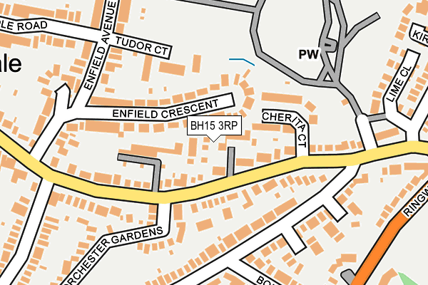 BH15 3RP map - OS OpenMap – Local (Ordnance Survey) BH15 3RP map - OS OpenMap – Local (Ordnance Survey)