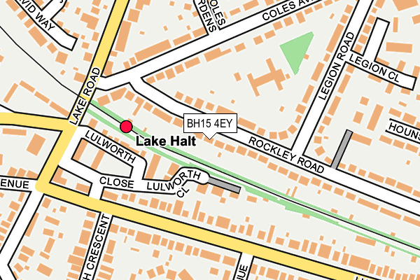 BH15 4EY map - OS OpenMap – Local (Ordnance Survey) BH15 4EY map - OS OpenMap – Local (Ordnance Survey)