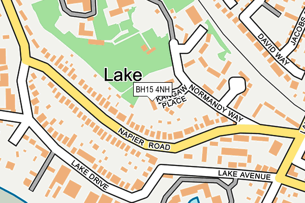 BH15 4NH map - OS OpenMap – Local (Ordnance Survey) BH15 4NH map - OS OpenMap – Local (Ordnance Survey)