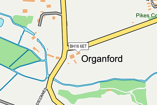 BH16 6ET map - OS OpenMap – Local (Ordnance Survey) BH16 6ET map - OS OpenMap – Local (Ordnance Survey)