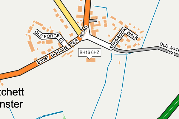BH16 6HZ map - OS OpenMap – Local (Ordnance Survey) BH16 6HZ map - OS OpenMap – Local (Ordnance Survey)
