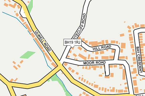 BH19 1RJ map - OS OpenMap – Local (Ordnance Survey) BH19 1RJ map - OS OpenMap – Local (Ordnance Survey)