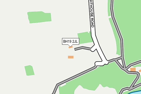 BH19 2JL map - OS OpenMap – Local (Ordnance Survey) BH19 2JL map - OS OpenMap – Local (Ordnance Survey)