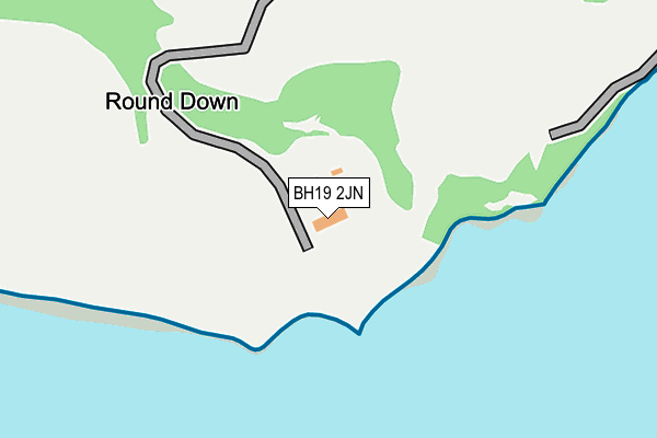 BH19 2JN map - OS OpenMap – Local (Ordnance Survey) BH19 2JN map - OS OpenMap – Local (Ordnance Survey)