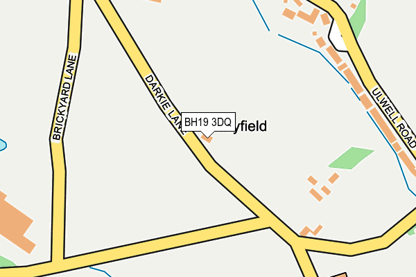 BH19 3DQ map - OS OpenMap – Local (Ordnance Survey) BH19 3DQ map - OS OpenMap – Local (Ordnance Survey)