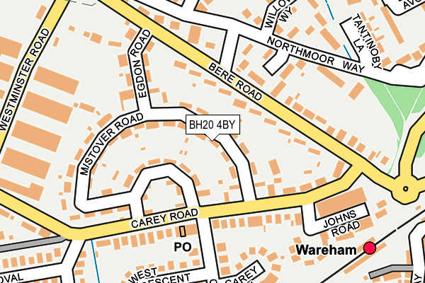 BH20 4BY map - OS OpenMap – Local (Ordnance Survey) BH20 4BY map - OS OpenMap – Local (Ordnance Survey)