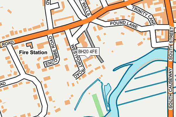 BH20 4FE map - OS OpenMap – Local (Ordnance Survey) BH20 4FE map - OS OpenMap – Local (Ordnance Survey)