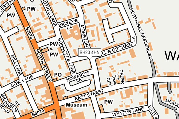 BH20 4HN map - OS OpenMap – Local (Ordnance Survey) BH20 4HN map - OS OpenMap – Local (Ordnance Survey)
