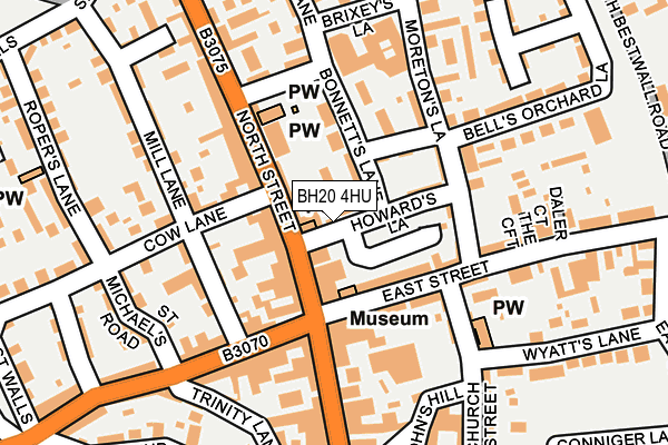 BH20 4HU map - OS OpenMap – Local (Ordnance Survey) BH20 4HU map - OS OpenMap – Local (Ordnance Survey)