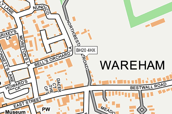 BH20 4HX map - OS OpenMap – Local (Ordnance Survey) BH20 4HX map - OS OpenMap – Local (Ordnance Survey)