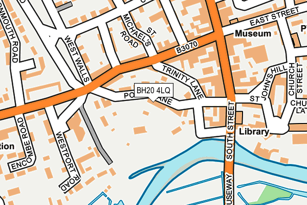 BH20 4LQ map - OS OpenMap – Local (Ordnance Survey) BH20 4LQ map - OS OpenMap – Local (Ordnance Survey)