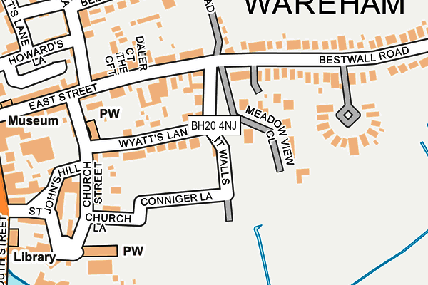BH20 4NJ map - OS OpenMap – Local (Ordnance Survey) BH20 4NJ map - OS OpenMap – Local (Ordnance Survey)