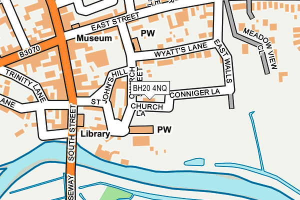 BH20 4NQ map - OS OpenMap – Local (Ordnance Survey)