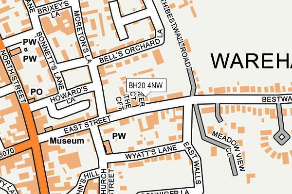 BH20 4NW map - OS OpenMap – Local (Ordnance Survey) BH20 4NW map - OS OpenMap – Local (Ordnance Survey)