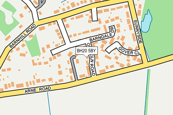 BH20 5BY map - OS OpenMap – Local (Ordnance Survey) BH20 5BY map - OS OpenMap – Local (Ordnance Survey)