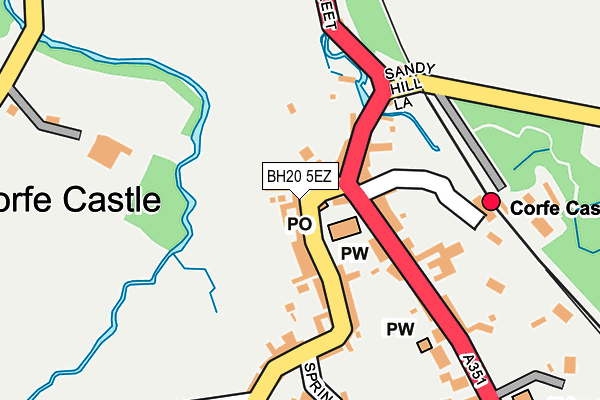 BH20 5EZ map - OS OpenMap – Local (Ordnance Survey) BH20 5EZ map - OS OpenMap – Local (Ordnance Survey)