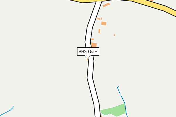 BH20 5JE map - OS OpenMap – Local (Ordnance Survey) BH20 5JE map - OS OpenMap – Local (Ordnance Survey)