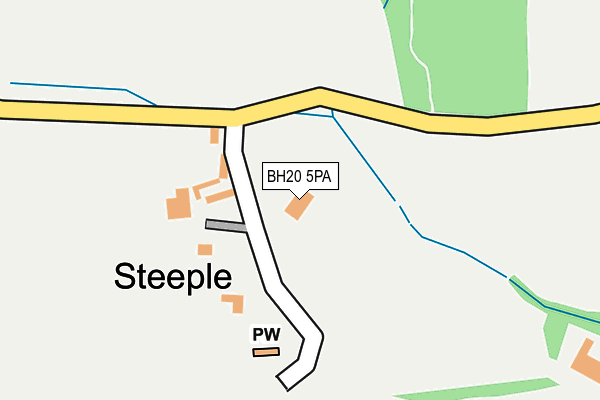 BH20 5PA map - OS OpenMap – Local (Ordnance Survey) BH20 5PA map - OS OpenMap – Local (Ordnance Survey)