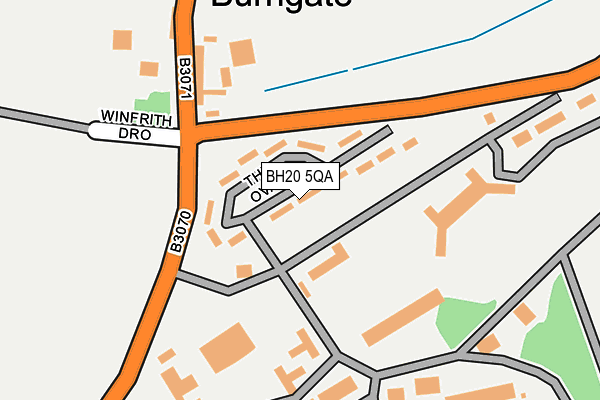 BH20 5QA map - OS OpenMap – Local (Ordnance Survey) BH20 5QA map - OS OpenMap – Local (Ordnance Survey)