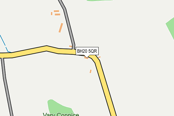 BH20 5QR map - OS OpenMap – Local (Ordnance Survey) BH20 5QR map - OS OpenMap – Local (Ordnance Survey)