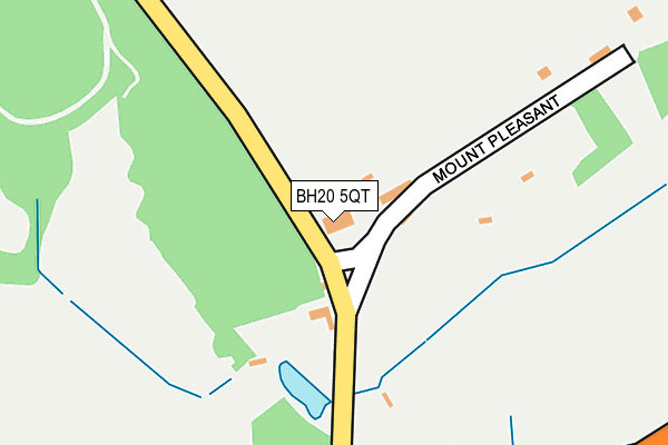 BH20 5QT map - OS OpenMap – Local (Ordnance Survey) BH20 5QT map - OS OpenMap – Local (Ordnance Survey)