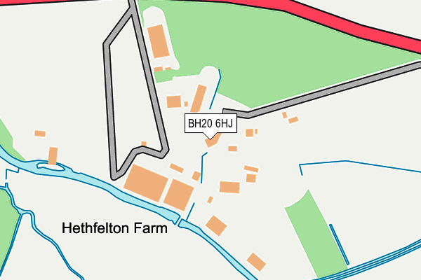 BH20 6HJ map - OS OpenMap – Local (Ordnance Survey) BH20 6HJ map - OS OpenMap – Local (Ordnance Survey)