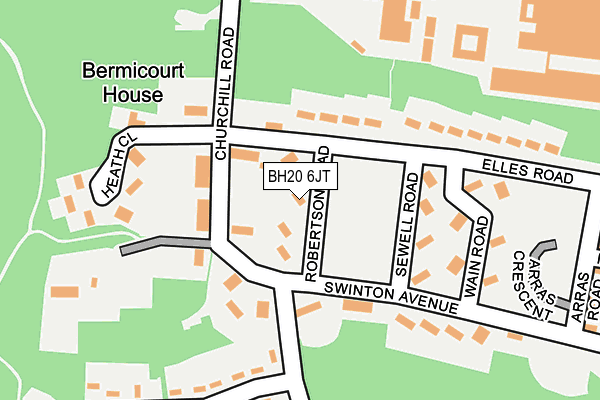 BH20 6JT map - OS OpenMap – Local (Ordnance Survey) BH20 6JT map - OS OpenMap – Local (Ordnance Survey)