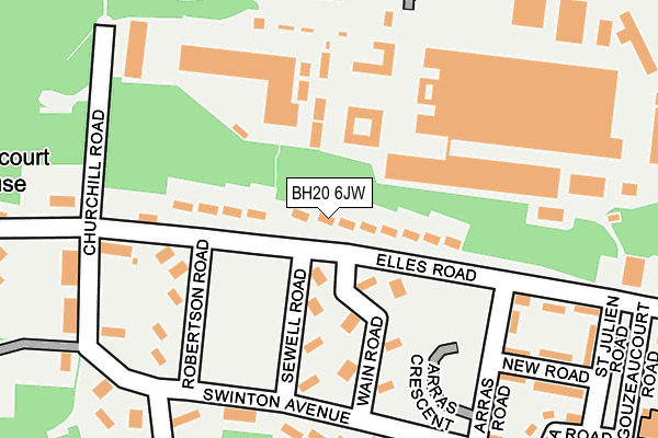 BH20 6JW map - OS OpenMap – Local (Ordnance Survey) BH20 6JW map - OS OpenMap – Local (Ordnance Survey)