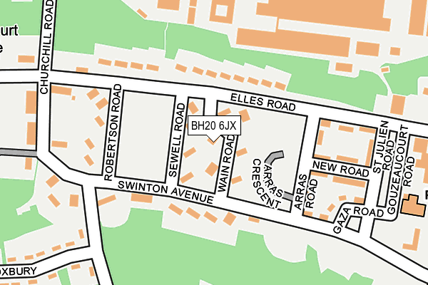 BH20 6JX map - OS OpenMap – Local (Ordnance Survey) BH20 6JX map - OS OpenMap – Local (Ordnance Survey)