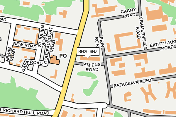 BH20 6NZ map - OS OpenMap – Local (Ordnance Survey) BH20 6NZ map - OS OpenMap – Local (Ordnance Survey)