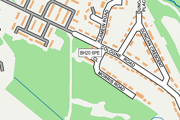 BH20 6PE map - OS OpenMap – Local (Ordnance Survey) BH20 6PE map - OS OpenMap – Local (Ordnance Survey)
