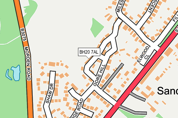 BH20 7AL map - OS OpenMap – Local (Ordnance Survey) BH20 7AL map - OS OpenMap – Local (Ordnance Survey)