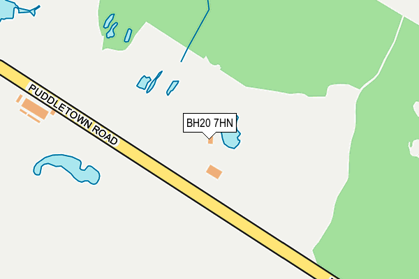 BH20 7HN map - OS OpenMap – Local (Ordnance Survey) BH20 7HN map - OS OpenMap – Local (Ordnance Survey)